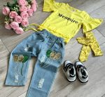 Стильний костюм для дівчинки - Зображення 2