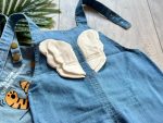 Джинсовий комбінезон для діток з крильцями - Зображення 5