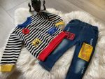 Стильний костюм для хлопчика 80см - Зображення 2