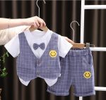 Ошатний літній костюмчик для хлопчика - Зображення 3