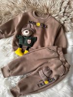 Тепленький костюмчик для діток з ведмедиком🐻 80см - Зображення 7