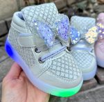Дитячі кросівки з блискучими бантиками - Зображення 7