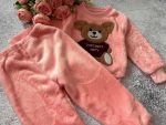 Махрова піжамка для діток з ведмедиком - Зображення 9