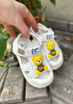 Дитяче літнє взуття з ведмедиком - Зображення 6