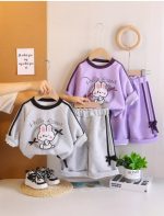 Дитячий трикотажний костюм “Hello Rabbit”
