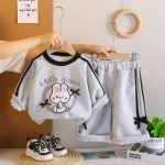 Дитячий трикотажний костюм “Hello Rabbit” - Зображення 2