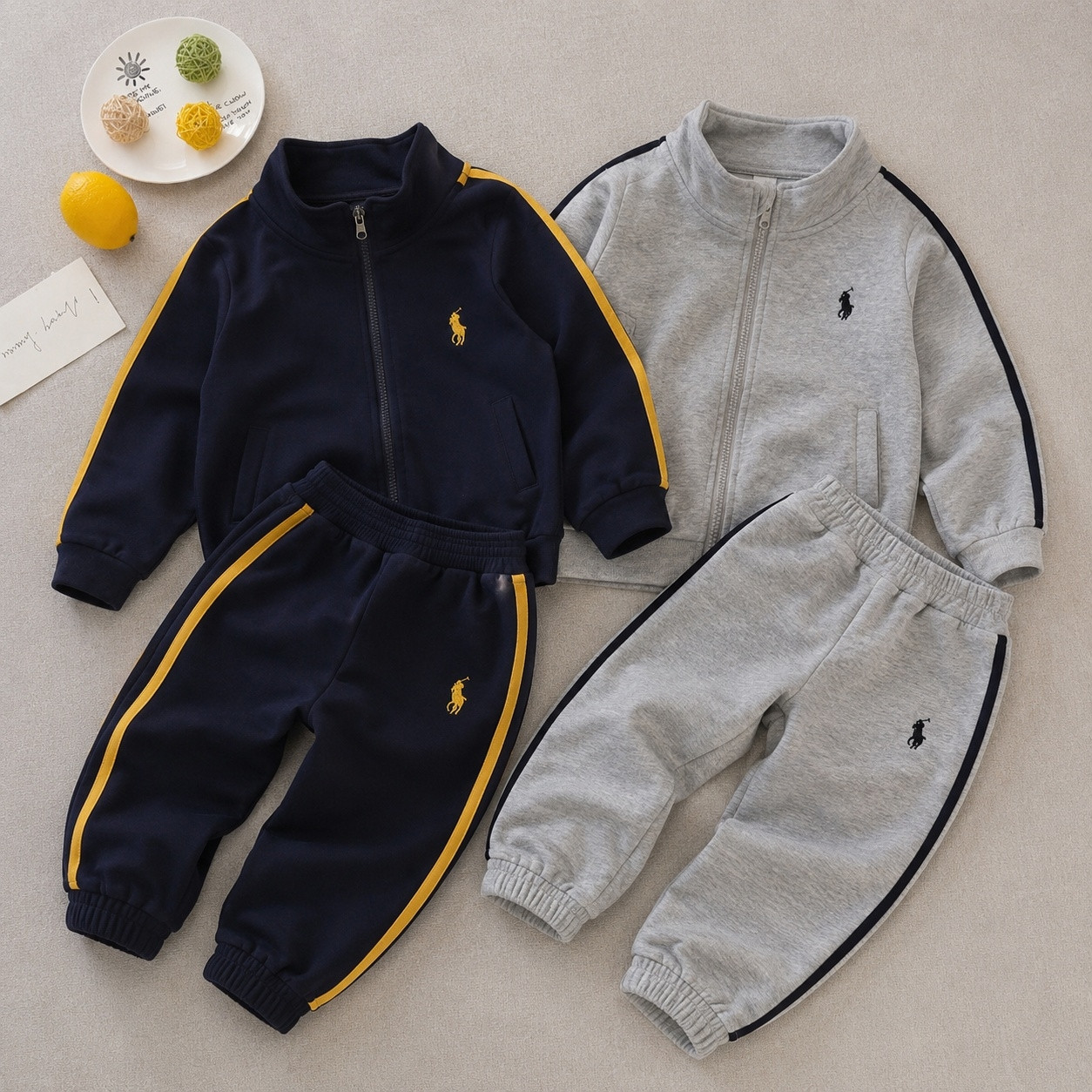 7578799831_stilnyj-detskij-kostyum.jpg Стильний дитячий костюм Polo ✨ - Зображення 1